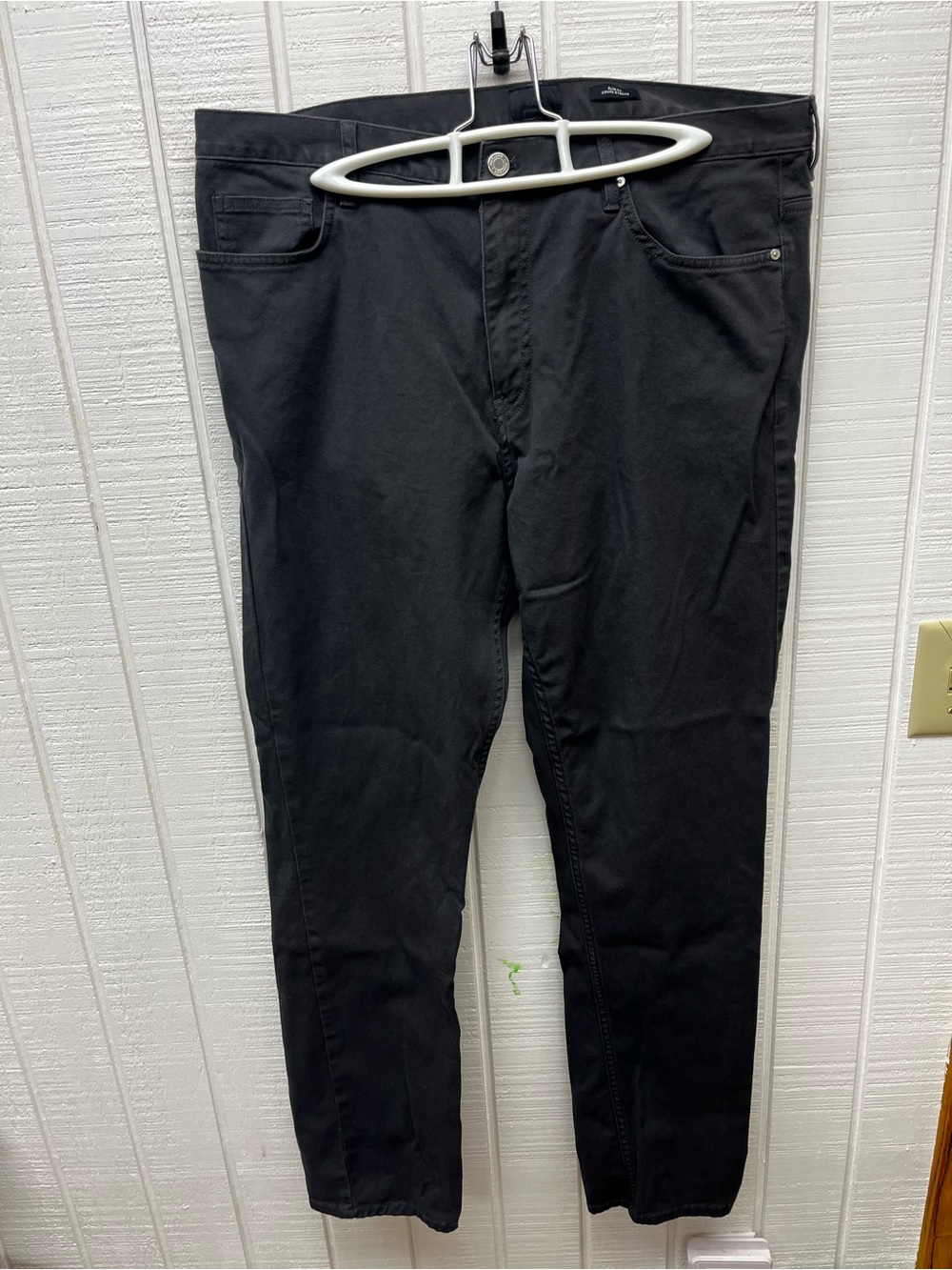 H&M Men’s Size 36 Slim Fit Chinos Dark Gray Casual Tapered Pants